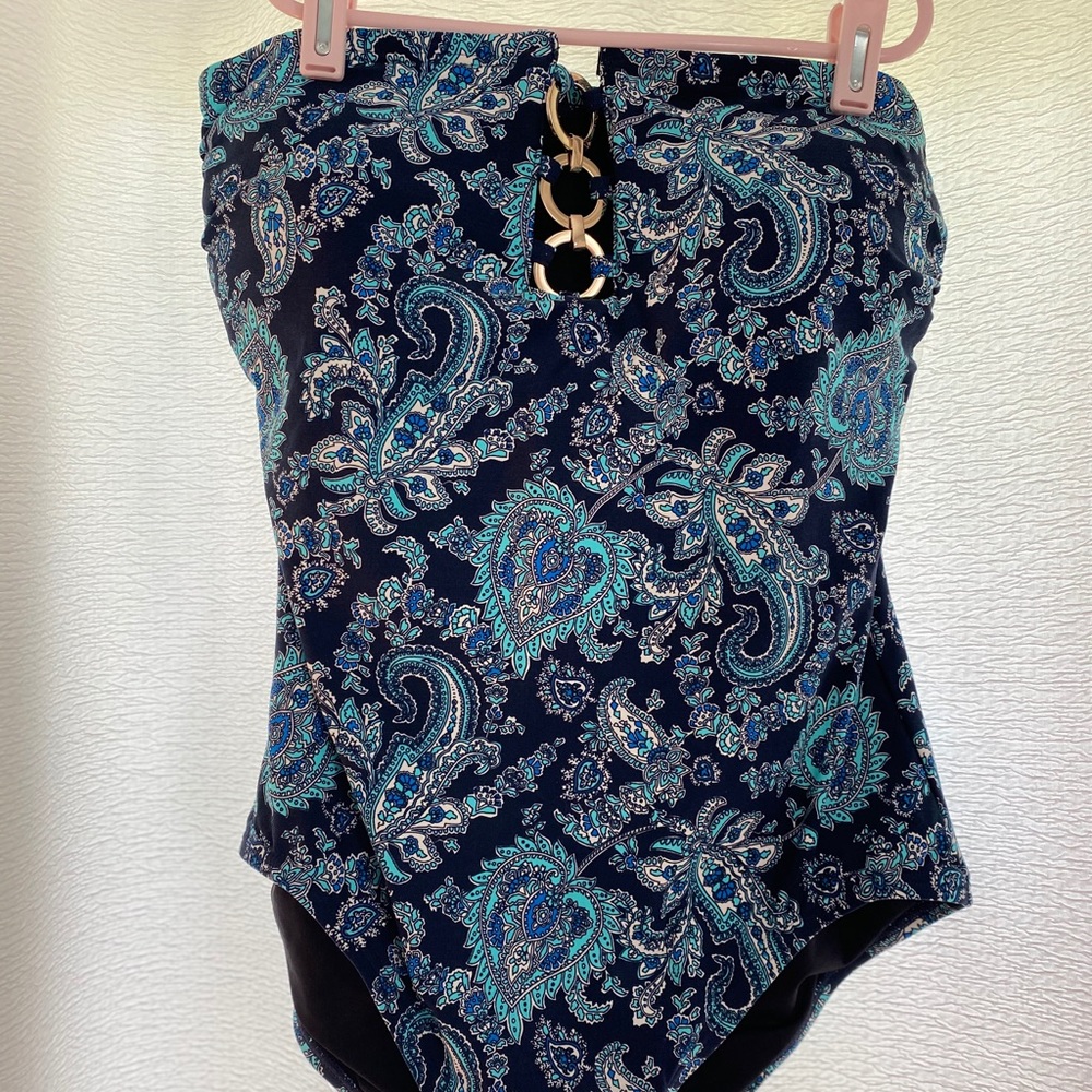 Michael Kors Cruise 2019 Bandeau One Piece